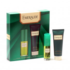 EMERAUDE LADIES -1 OZ COL SPRAY/ 2.5 OZ BLTN
