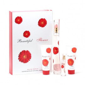 Beautiful Flower 3.4 Oz Sp/5oz Bltn/5 Oz Sg/.5 