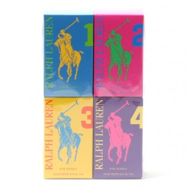 POLO BIG PONY LADIES COFFRETby RALPH LAUREN .5OZ- #1,2,3,4