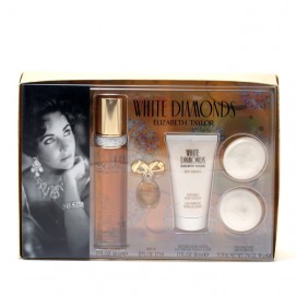 White Diamonds 1.7 Oz Sp/1.7oz Bl/2 Soaps/mini