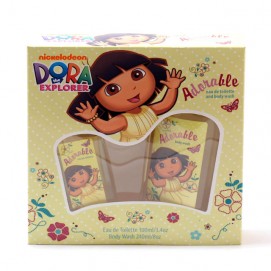 Girls Dora The Adorable 3.4ozet Sp/8 Oz Bbath