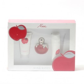 Nina By Nina Ricci 1oz Sp/1.7 Oz Bltn/1.7 Oz Sg