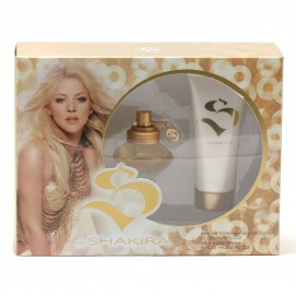 S LADIES by SHAKIRA- 1 OZ EDT SPRAY/ 3.4 OZ BLTN