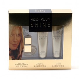 SHINE LADIES by HEIDI KLUM- 1 OZ SP/2.5 OZ BL/ 2.5 OZ SG
