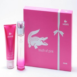 LACOSTE TOUCH OF PINK LADIES3 OZ SP/ 5.1 OZ BLTN (TUBE)