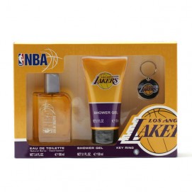 NBA LAKERS MEN- 3.4 OZ SP/5.1 OZ SG/KEY RING
