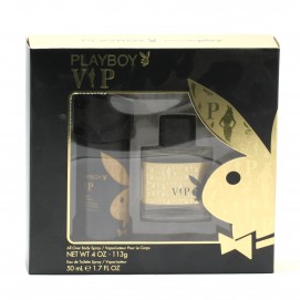 PLAYBOY VIP MEN- 1.7 OZ SP/4 OZ BODY SPRAY