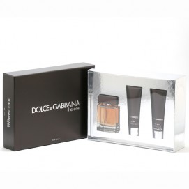 DOLCE & GABBANA THE ONE MEN- 1.6 OZ EDT SP/1.6 ASB/1.6 SG