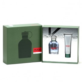 HUGO MEN by HUGO BOSS- 1.3 OZ EDT SP/ 1.7 OZ SG