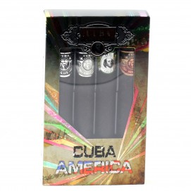 CUBA AMERICA COFFRET 1.2 OZBLACK/BROWN/GREEN/GREY