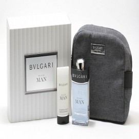 BVLGARI MAN- 3.4 SP/ 2.5SG & TOILETRY BAG