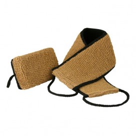 Caramel Looped Weave Bamboo/sisal Spongea