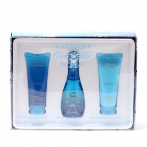 COOL WATER LADIES by DAVIDOFF-3.4 OZ SP/2.5 OZ SG/2.5 OZ BL