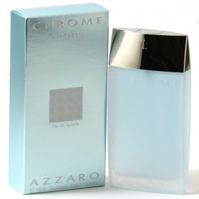 CHROME SPORT MEN by AZZARO- EDT SPRAY