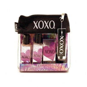 XOXO GRAPE 1.7 SG/1.7 BL/1.4SOAP/1HLTN TRAVEL CANVAS BAG