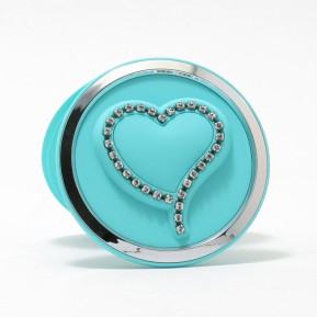 Swarovski Heart Compact Teal